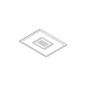 SENSORY SKYᴬᵀᵀ Afdekplaat 790x610x22mm RVS gebors.