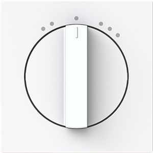 Centraalplaat met greep voor sokkel 2711U art-wit (1740 DRL-44G-503)