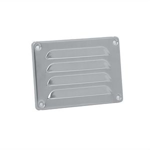 RVS schoepenrooster 130x90mm