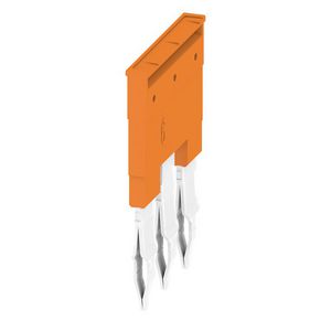 Dwarsverbinder (terminal) Plugged oranje 41 A p: 3 VVE=60