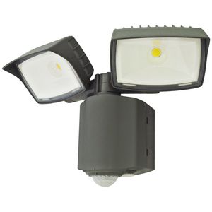 Buitenverlichting LED met sensor en 2x 13W wallie