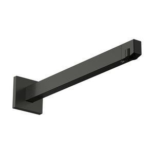 Douche-aansluitstuk douchearm E 39 cm Brushed Black Chrome