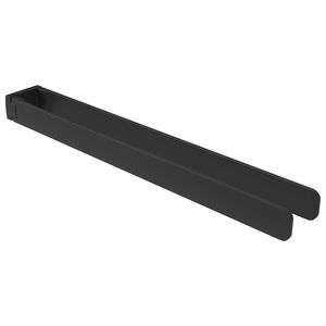 Dubbele handdoekhouder draaibaar zwart alu 46cm ALINE