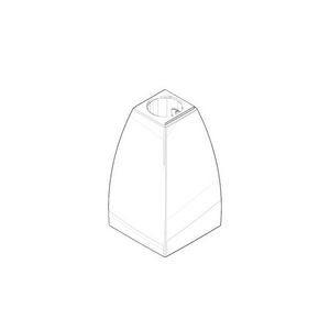 Aansluiting 52,73x52,73x94,5mm Champagne (22kt Goud)