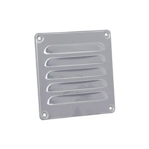 RVS schoepenrooster 120x120mm
