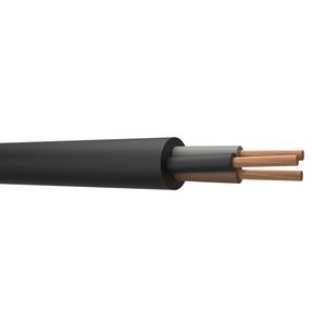 Haspel a 1000m. DRAKAFLEX neopreen kabel H07RN-F Eca bk# 3x1,5mm² (bruin-zwart-grijs)