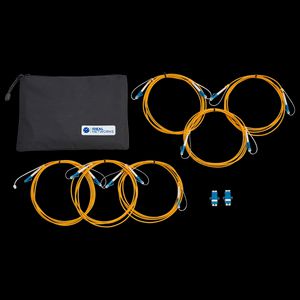 Optische kabel koppels t.b.v. FiberTek IIII LC 9/125umF