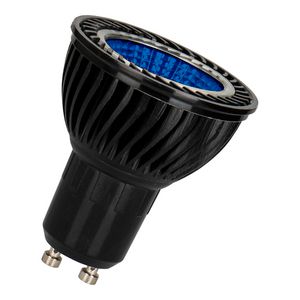 LED-lamp GU10 kleur PAR16 DIM 5.5W 50D blauw