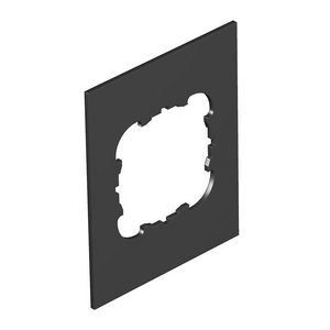 Afdekplaat 1 x EK voor T12L 71x88mm Polyvinylchloride