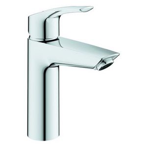Eurosmart M-size wastafelmengkraan energy saving gladde body incl. push-open plug 1.1/4" (prof)