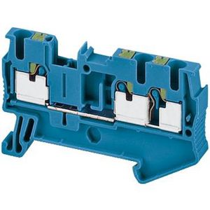 Doorvoer klemmenblok 2,5mm² 24A Enkel niveau Push-in VVE=50