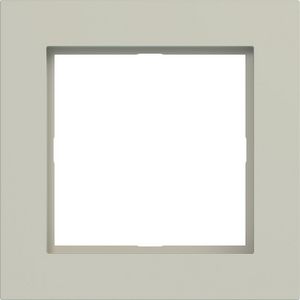 LED-afdekraam 1-voudig, A.1, pebble, mat
