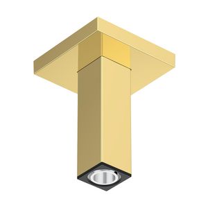 Plafondaansluiting E 10cm Polished Gold-Optic