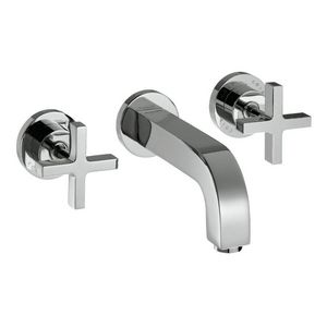 AXOR Citterio 3-gats wandmengkraan+lange uitl+kruisgr chroom