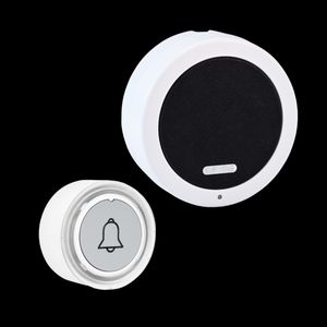 Gongset draadloos 3xAA batt./ext.8-12V AC/DC tot 500mtr met beldrukker