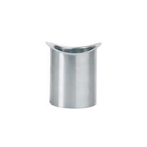 Zinken HWA tapeind/steekpijp ovaal 70mm lengte 100mm mastgoot