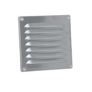 RVS schoepenrooster 160x160mm