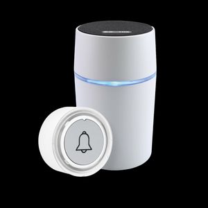 Gongset draadloos batterijgevoed (4xAA) bereik 500mtr met beldrukker