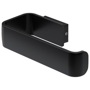 Closetrolhouder zwart aluminium ALINE