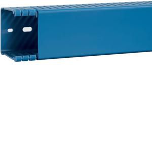 Lengte a 2m. Bedradingskoker BA6 + deksel 60x60 mm blauw