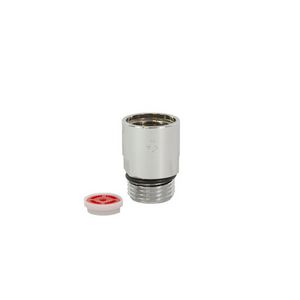 Waterdoseerventiel ProDos DWSA 12l/min. messing vernikkeld 1/2"bi.dr. x bu.dr. lang