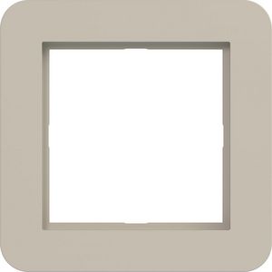 LED-afdekraam 1-voudig, C.1, sand, mat