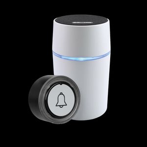 Gongset draadloos batterijgevoed (4xAA) bereik 500mtr met beldrukker