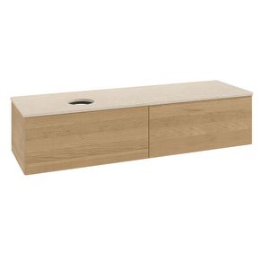 Wastafelonderkast Antao 1600x360x500mm Honey Oak L37113HN