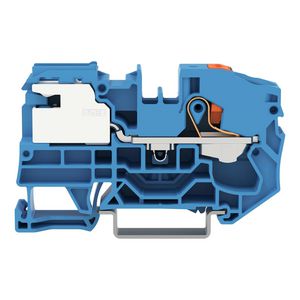 1-draads N-scheidingsklem 16 mm² Push-in blauw VVE=25