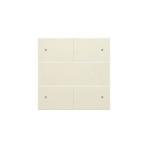 Afwerkingsset 4-voudige pot.vrij knop 24V Led cream