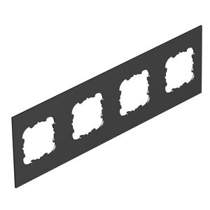 Afdekplaat 4 x EK voor T12L 284x88mm Polyvinylchloride