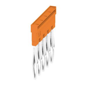 Dwarsverbinder (terminal) Plugged oranje 24 A p: 5, VVE=20