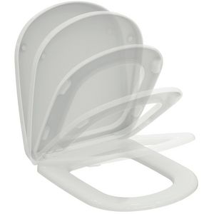 Nouveau closetzitting wit met deksel/softclose