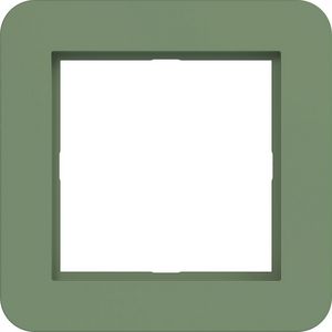 LED-afdekraam 1-voudig, C.1, aloe, mat
