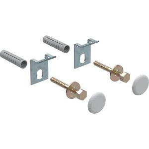 Kerafix vloerbevestiging wit v. staand closet/bidet