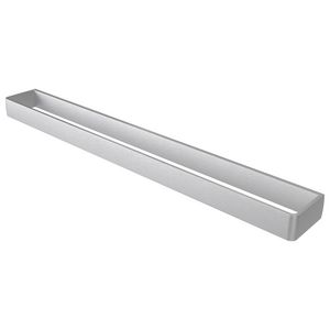 Enkele handdoekhouder geborsteld aluminium 60cm ALINE
