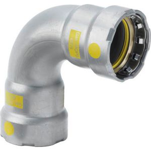 Bochtkoppeling 90° MEGAPRESS Gas 1.1/4"x1.1/4" 4616