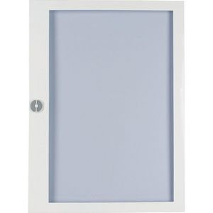 Zichtdeur transp. Profi line hendel, tbv BF wit inbouw verde