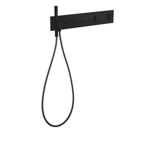 AXOR afbouwdeel ShowerComposition thermostaat module 610/110 inbouw 4 functies mat zwart