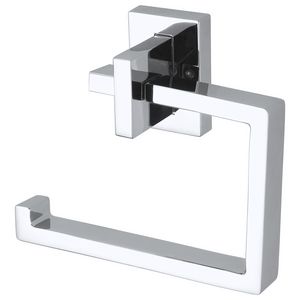 Closetrolhouder zonder klep chroom EDGE