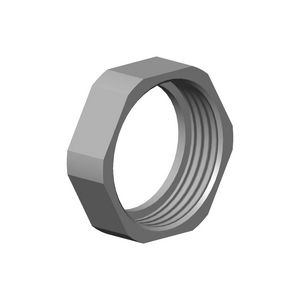 Bevestiging Moer M45x1,5 ruw vernikkeld