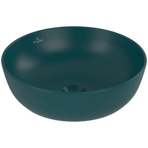 Opzetwastafel Artis  Ø430mm Teal zonder overloop CeramicPlus