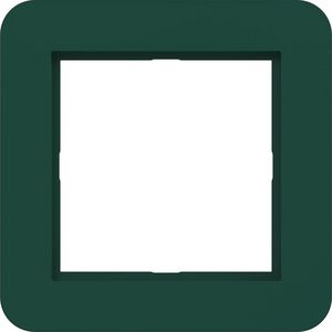 LED-afdekraam 1-voudig, C.1, jade, halfglanzend