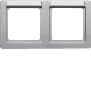 Afdekraam 2-v hor. tekstveld berker Q.1 alulook soft-finish