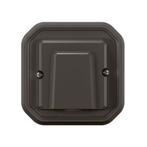 Kabeluitgang klem inbouw antraciet Plexo