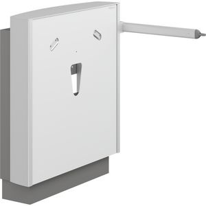 Muurframe wastafel bedieningsh. afdek. stopf. SELECT wit