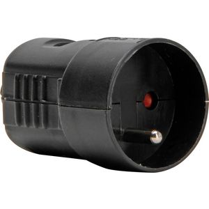 Contrastekker PA SH kunststof zwart VVE=5