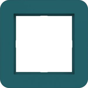 LED-afdekraam 1-voudig, C.1, azure, mat