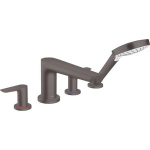Afbouwdeel badrandmengkraan 4-gats Talis E v.13244180 brushed black chrome