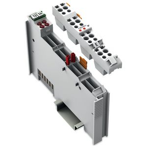 4-kanaals analoge ingang DC 0-10V Single ended lichtgrijs